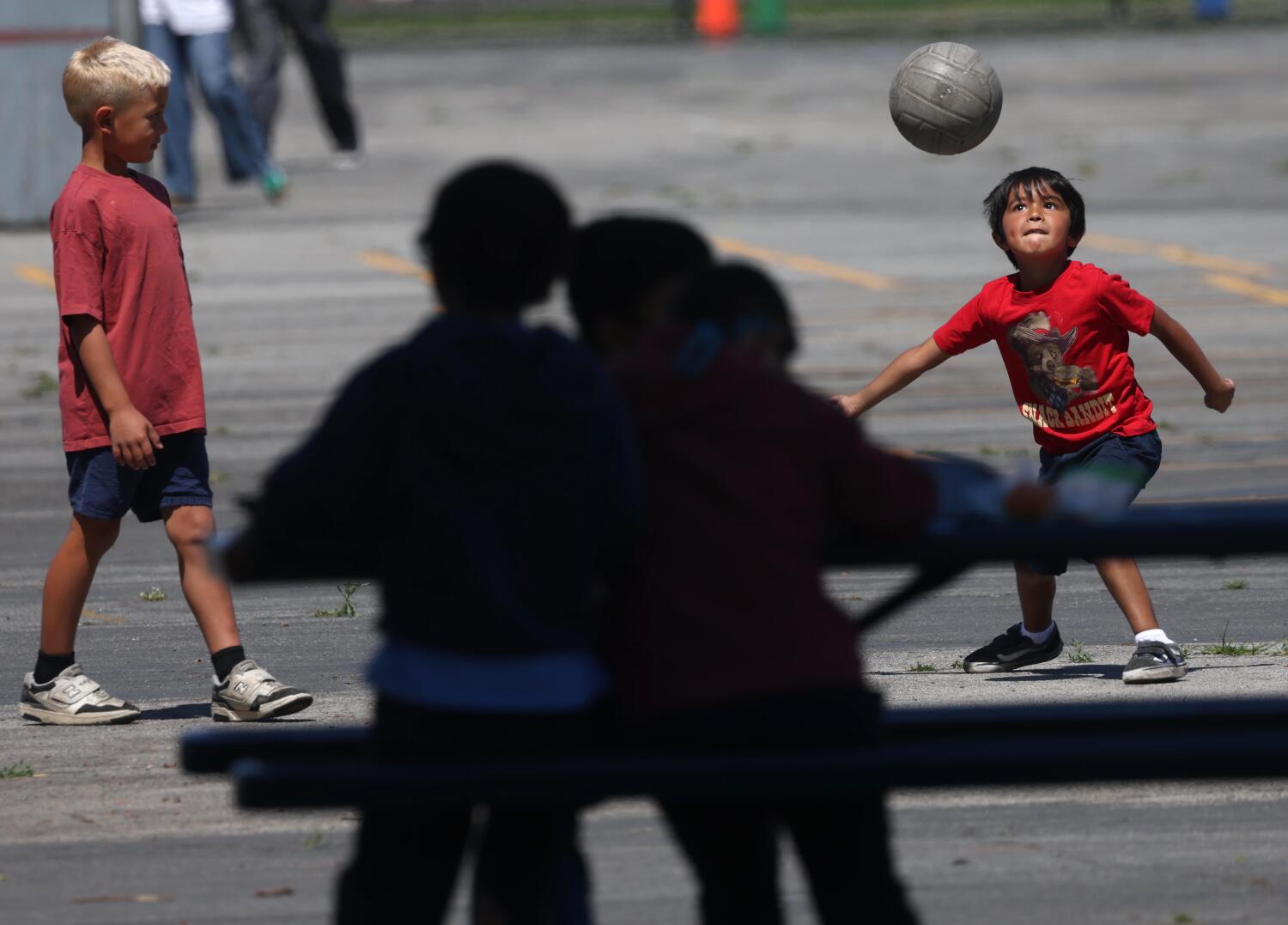 Long Beach, CA - May 20: in William F Prisk Elementary School on Wednesday, May 20, 2026 in Long Beach, CA. (Genaro Molina / Los Angeles Times)