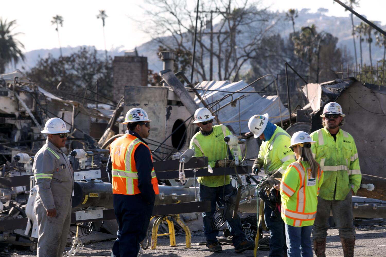 Pasadena, CA - January 15: in Pasadena on Wednesday, Jan. 15, 2025 in Pasadena, CA. (Genaro Molina / Los Angeles Times)