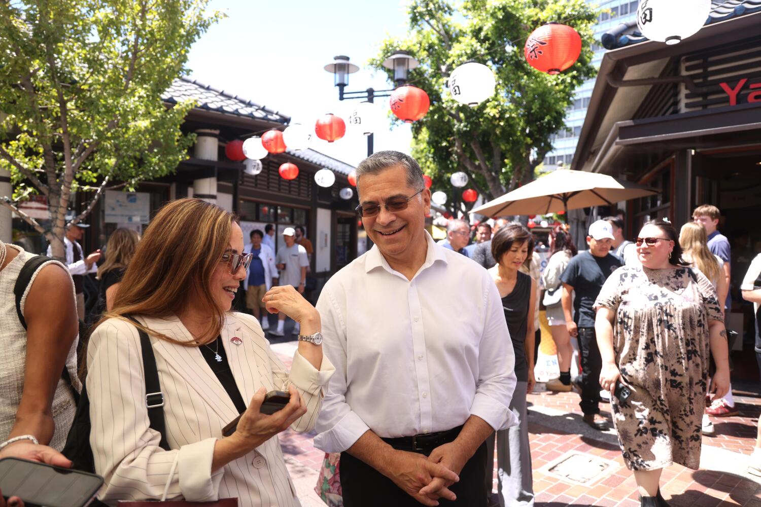 Los Angeles, CA - August 18: in Little Tokyo on Tuesday, Aug. 18, 2026 in Los Angeles, CA. (Genaro Molina / Los Angeles Times)