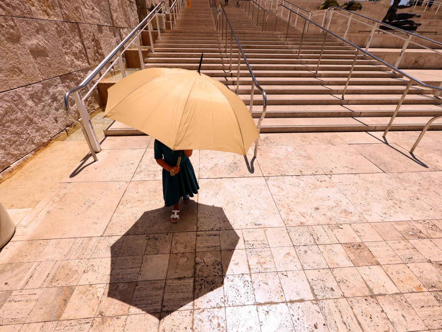 Los Angeles, CA - August 11: in The Getty Center on Tuesday, Aug. 11, 2026 in Los Angeles, CA. (Genaro Molina / Los Angeles Times)