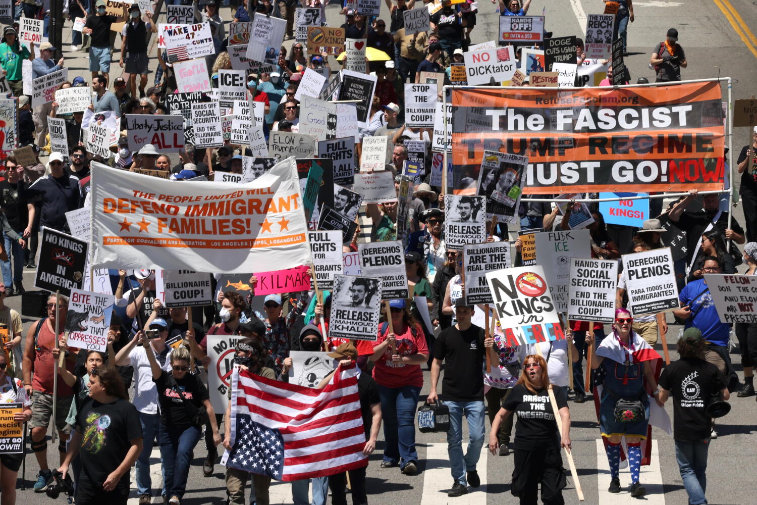 Los Angeles, CA - April 19: in Los Angeles on Saturday, April 19, 2025 in Los Angeles, CA. (Genaro Molina / Los Angeles Times)